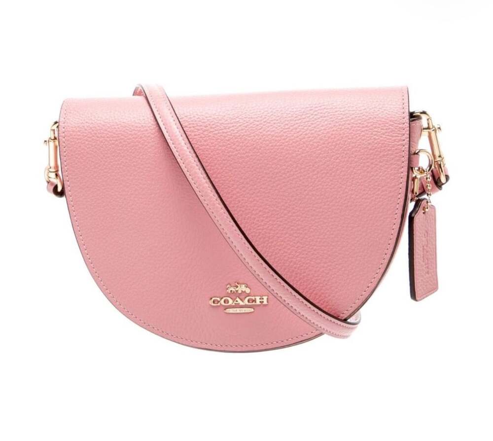 Coach Leather Crossbody Bag - Pink Crossbody Bags, Handbags - CCH130605
